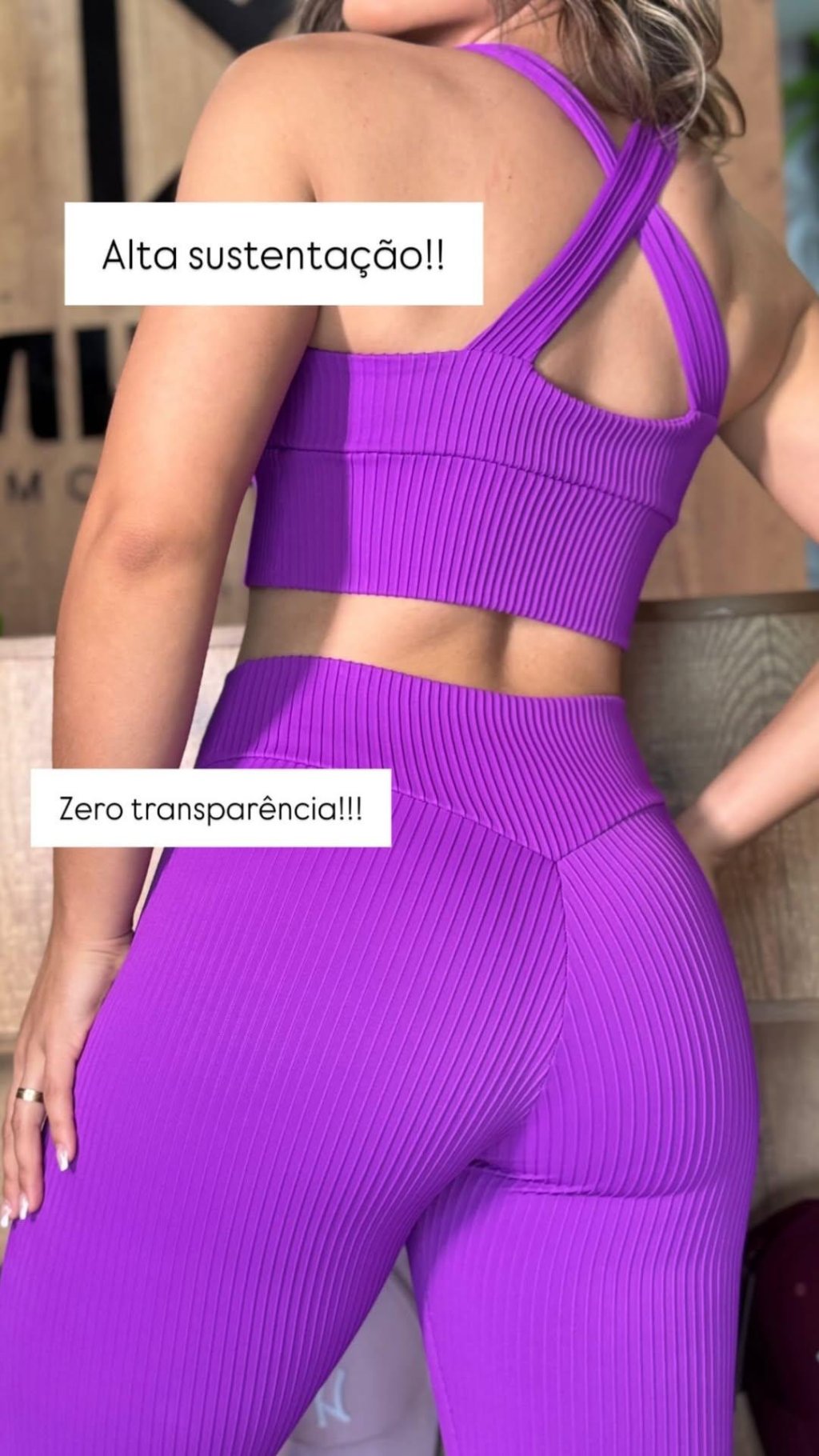 Conjunto luxo top pinça + calça básica 