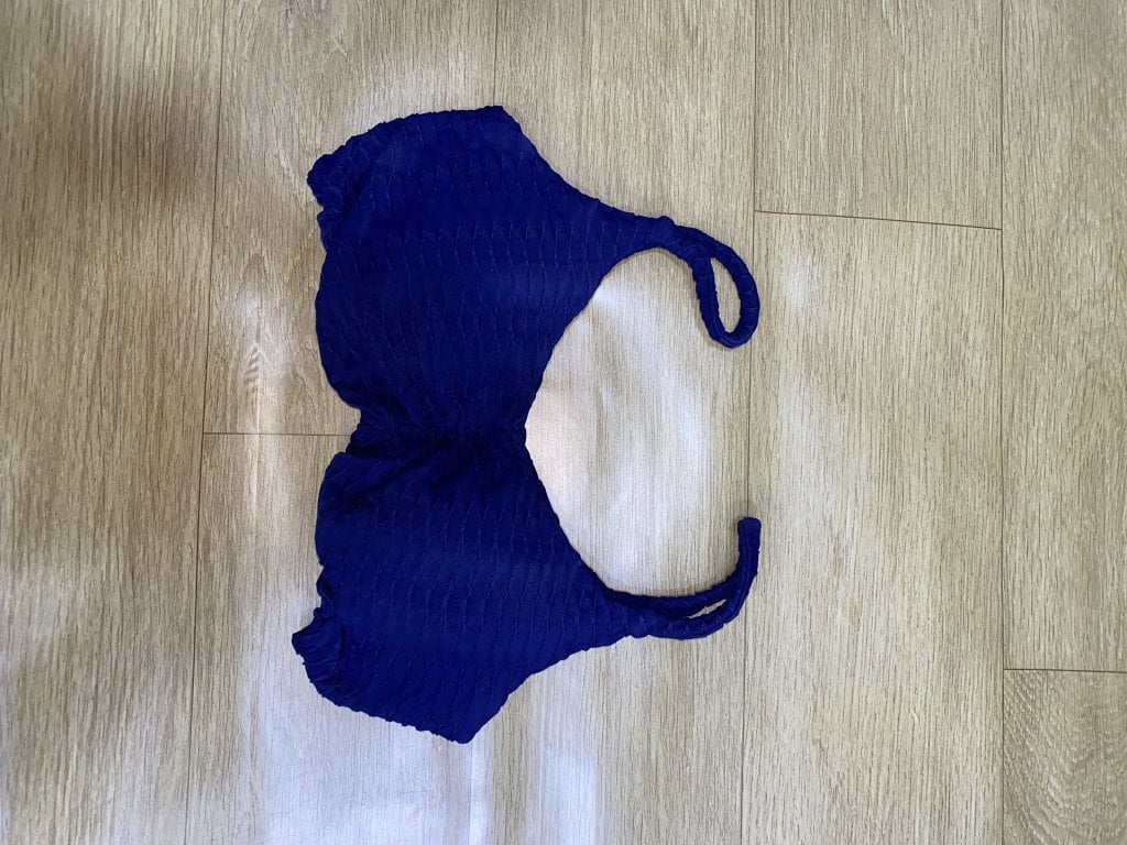 Top de regulagem jacquard 