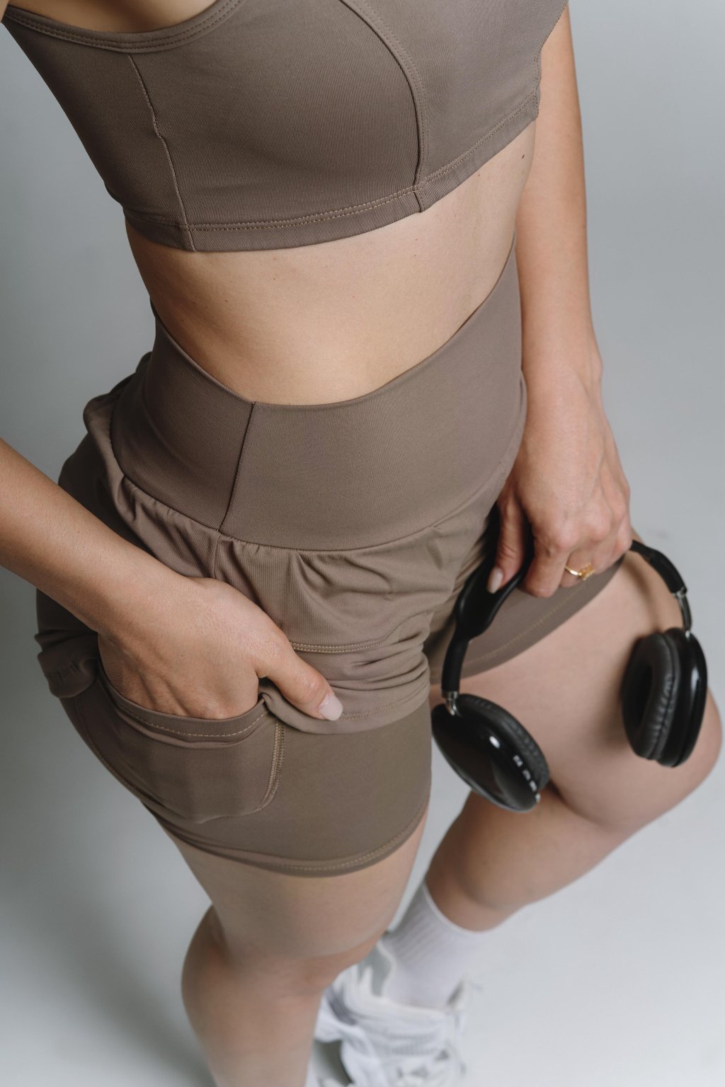 Short duplo corta vento 