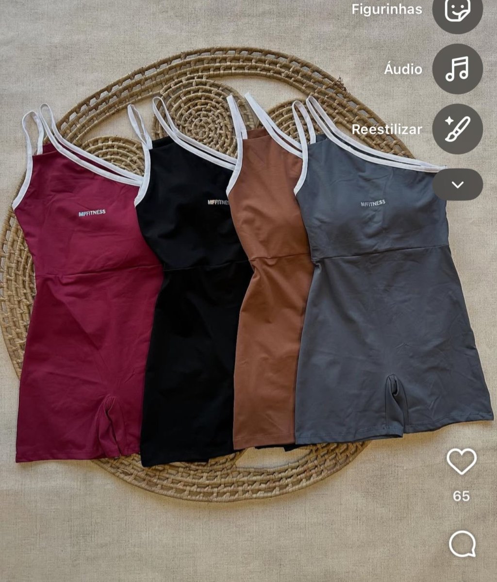 MACACÃO ALÇA ÚNICA CURTO