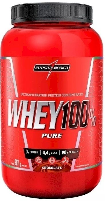 ✅FRETE-GRÁTIS Whey 100% Pure (Integralmédica) 70% Proteína Concentrada do Leite
