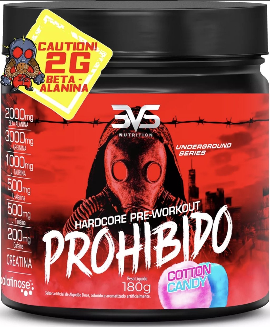 PROHIBIDO (3Vs) Com Beta Alanina