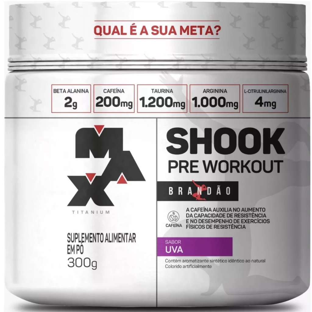 SHOOK (Max Titanium) Com Beta Alanina