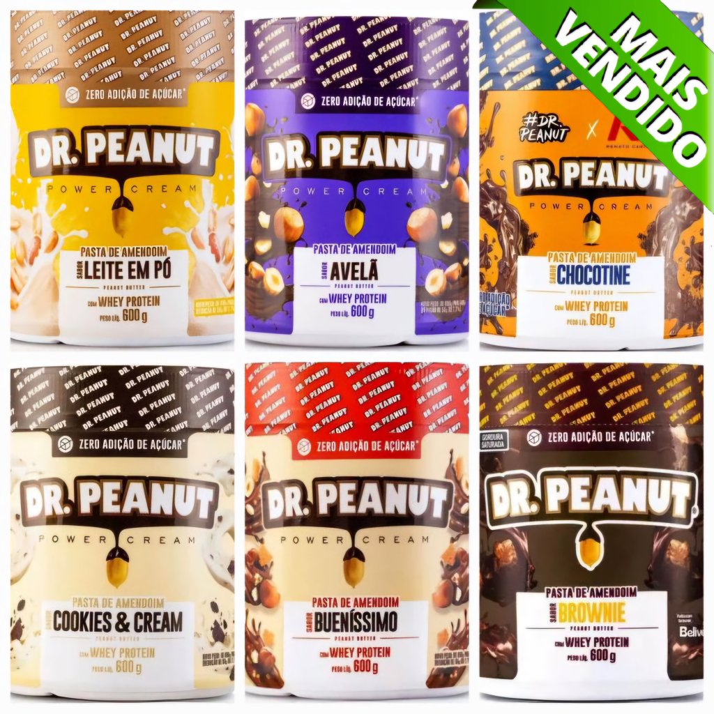 Pasta de Amendoim (DR Peanut) Zero Lactose 