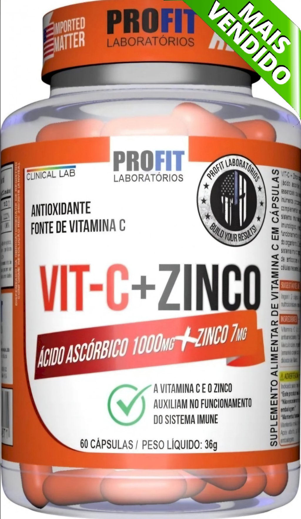 VIT-C + ZINCO (Profit) vitamina c 