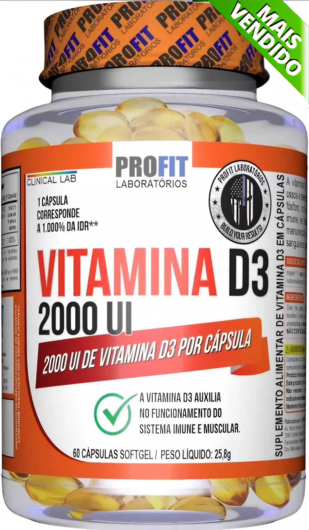 VITAMINA D3 2000UI  (Profit)