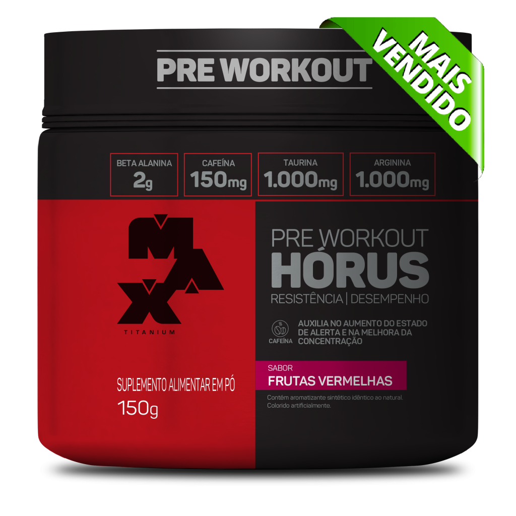 HÓRUS (Max Titanium) Com Beta Alanina 