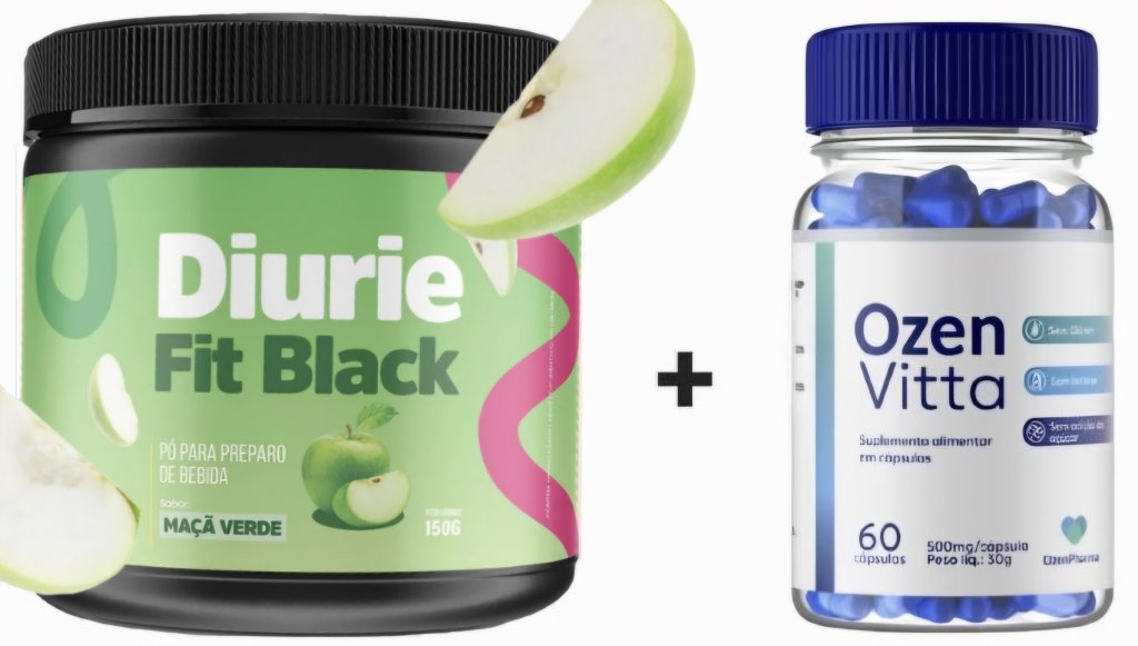 Kit Diuriefit + OzenVitta + 5 e-books em PDF sobre emagrecimento