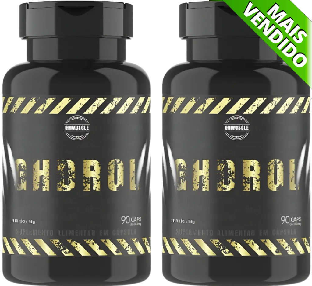 ✅FRETE-GRÁTIS 2 GHDROL ORIGINAL (GHMUSCLE) + Brinde 🎁