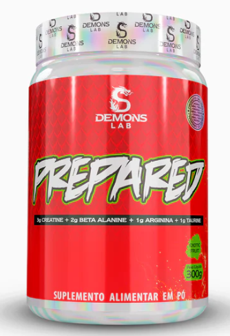 Pré Treino Prepared (Demons Lab) Com Beta Alanina, Sem Cafeína