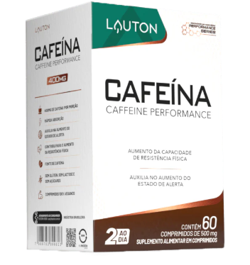 Cafeína Lauton - 400mg - Performance Series (Lauton Nutrition)