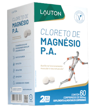 Cloreto de Magnésio - 500mg (Lauton Nutrition)