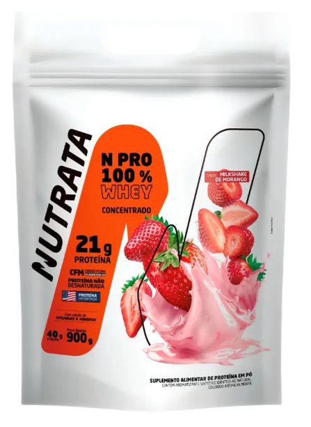 Whey Protein Concentrado N Pro (Nutrata) 52% Proteína Concentrada do Leite