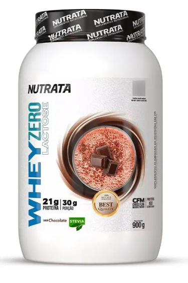 ✅FRETE-GRÁTIS Whey Zero Lactose (Nutrata) 70% Proteína Concentrada do Leite