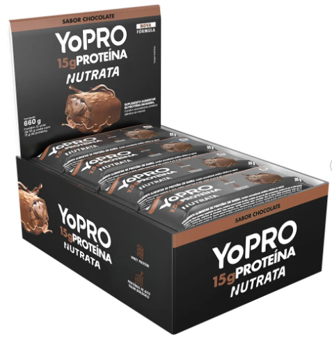 Caixa Barra Yo Pro (Nutrata)