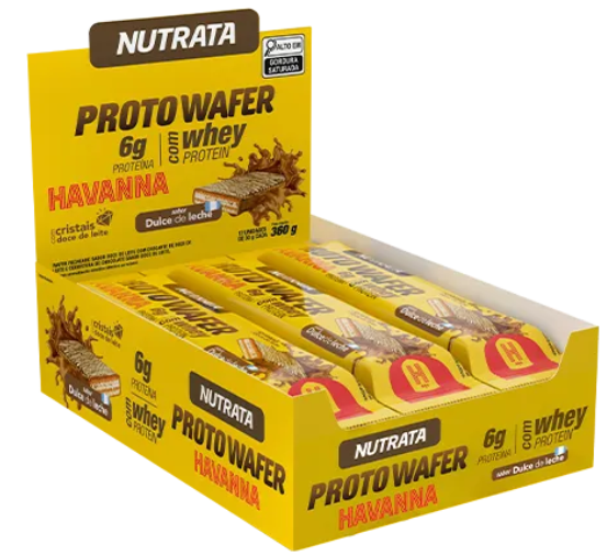 Caixa Wafer Proton Bar Havanna (Nutrata)