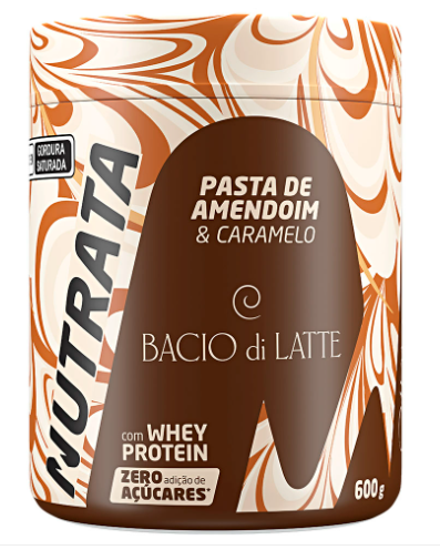 Pasta de Amendoim Bacio di Latte (Nutrata)
