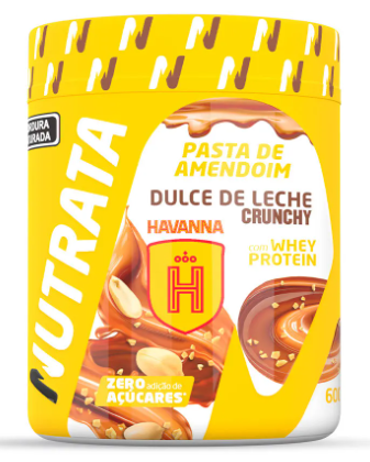 Pasta de Amendoim Crunchy (Nutrata)
