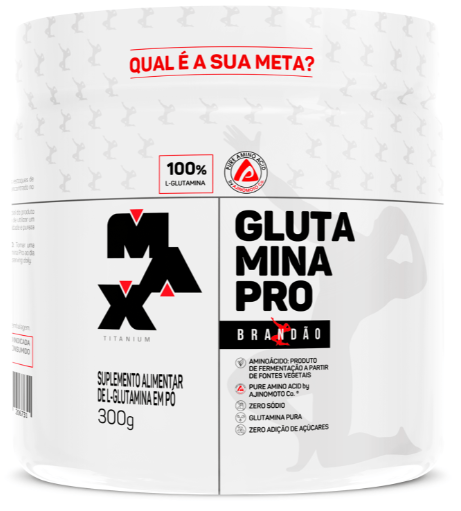 Glutamina Pro Rafael Brandão (Max Titanium)