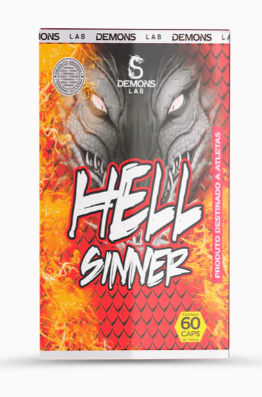 Hell Sinner (Demons Lab) 400mg de cafeína por dose