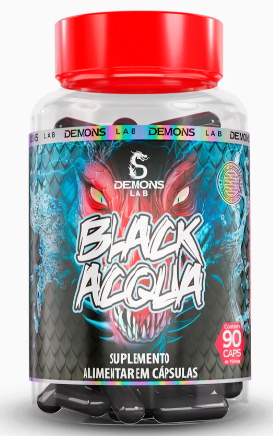 Black Acqua (Demons Lab) 400mg de cafeína por dose