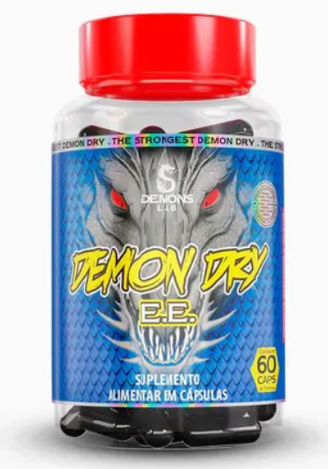 Demon Dry (Demons Lab) 400mg de cafeína por dose