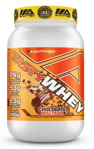✅FRETE-GRÁTIS Tasty Whey (Adaptogen) 70% 3W, Concentrado, Isolado e Hidrolisado do Leite
