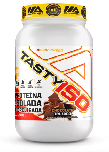 ✅FRETE-GRÁTIS Tasty Iso (Adaptogen) 83% 2W, Isolado e Hidrolisado do Leite