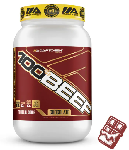 ✅FRETE-GRÁTIS 100% Beef (Adaptogen) 78% Proteína Hidrolisada de carne