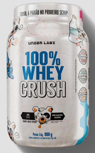 100% Whey Crush (Under Labz) 63% Proteína Concentrada do Leite
