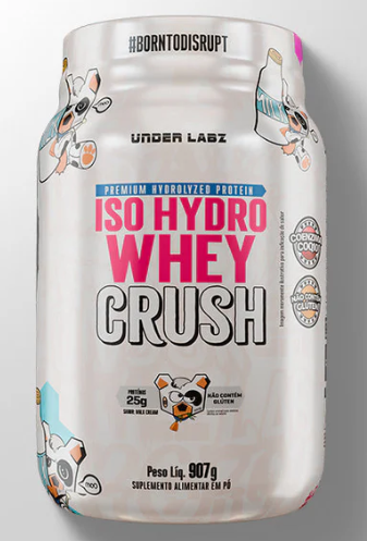 ✅FRETE-GRÁTIS Iso Hydro Whey Crush  (Under Labz) 2W, Isolado e Hidrolisado do Leite