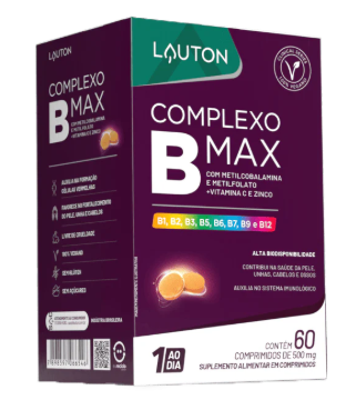 Complexo B Max (Lauton Nutrition)