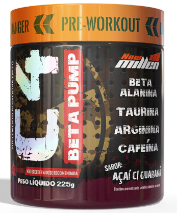 C4 Beta Pump (New Millen) Com Beta Alanina, 200mg de cafeína por dose
