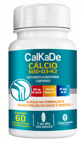 Calkade Calcio 600 + D3 + K2 (Catarinense)