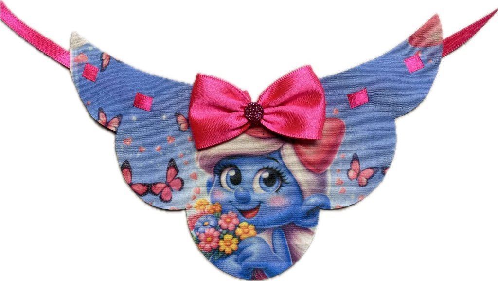 Gargantilha Smurfette