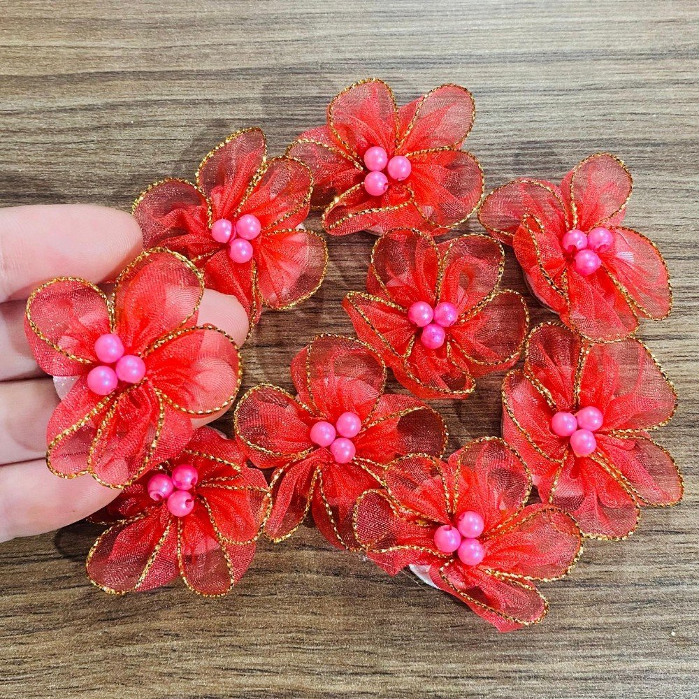 Flor Adesivo Rosa
