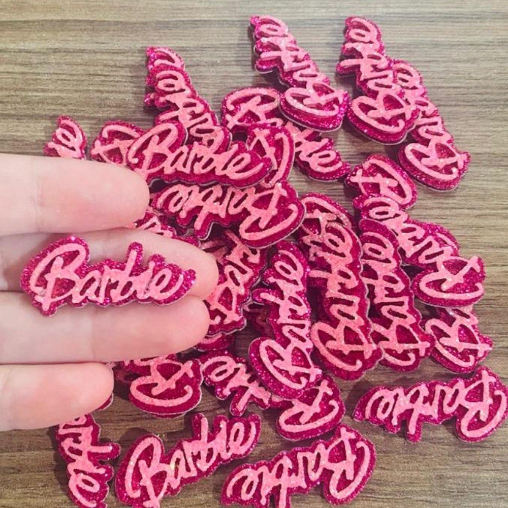 Adesivo Barbie Logo