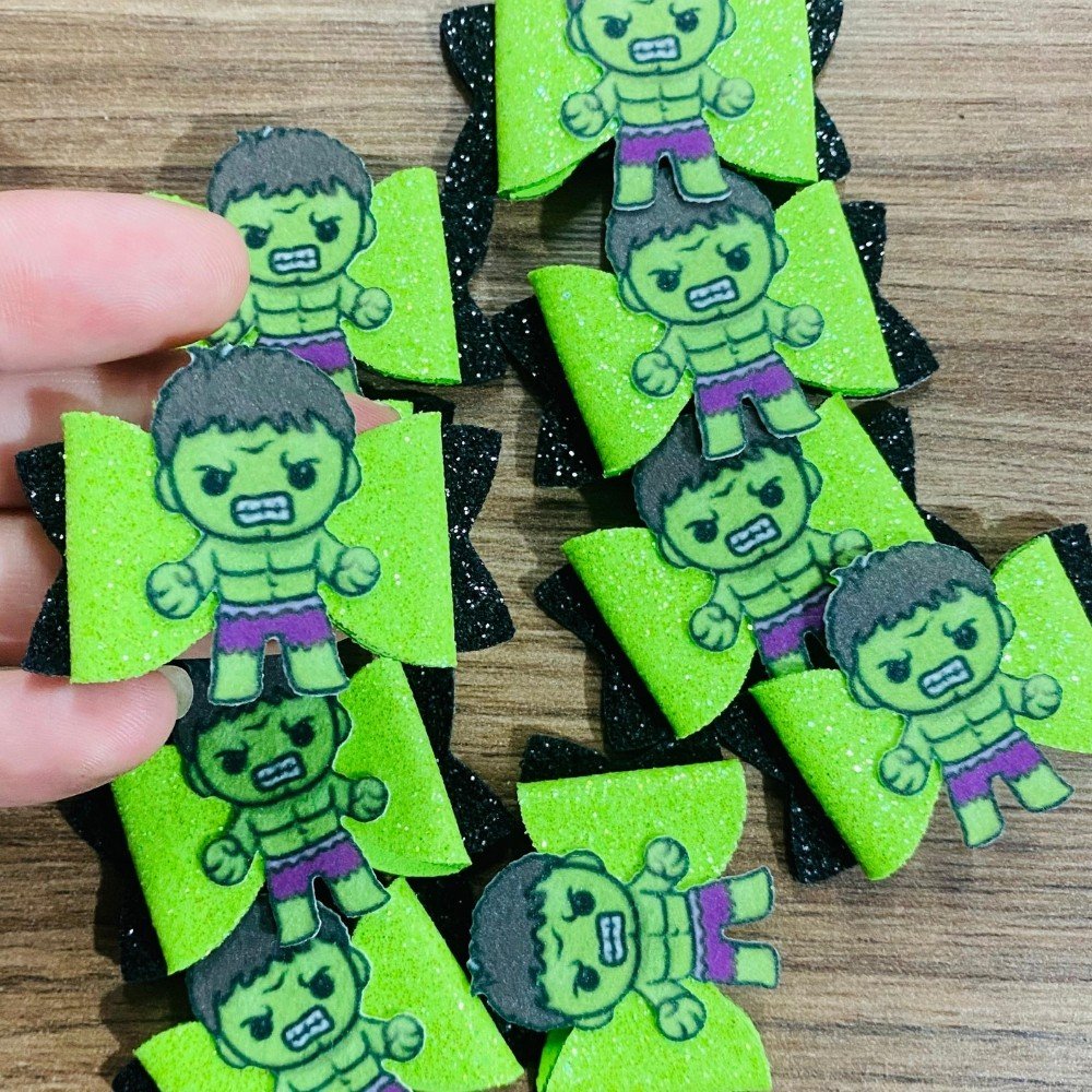 Laço Adesivo Hulk