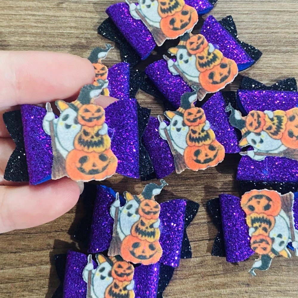 Laço Adesivo Halloween