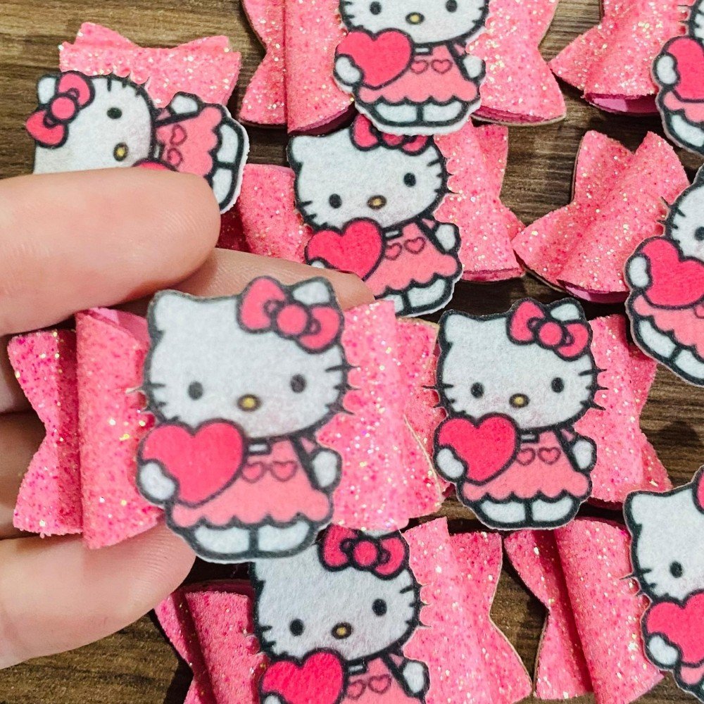 Laço Adesivo Hello Kitty