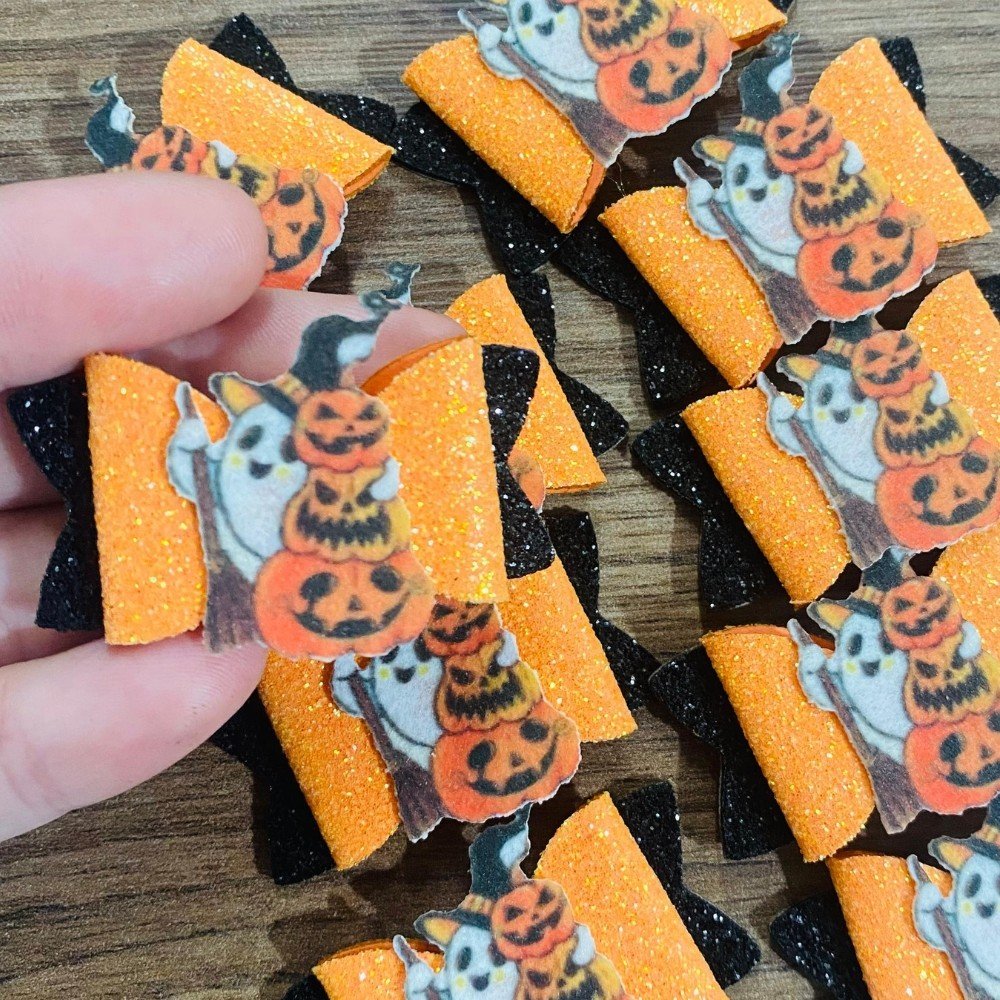 Laço Adesivo Halloween