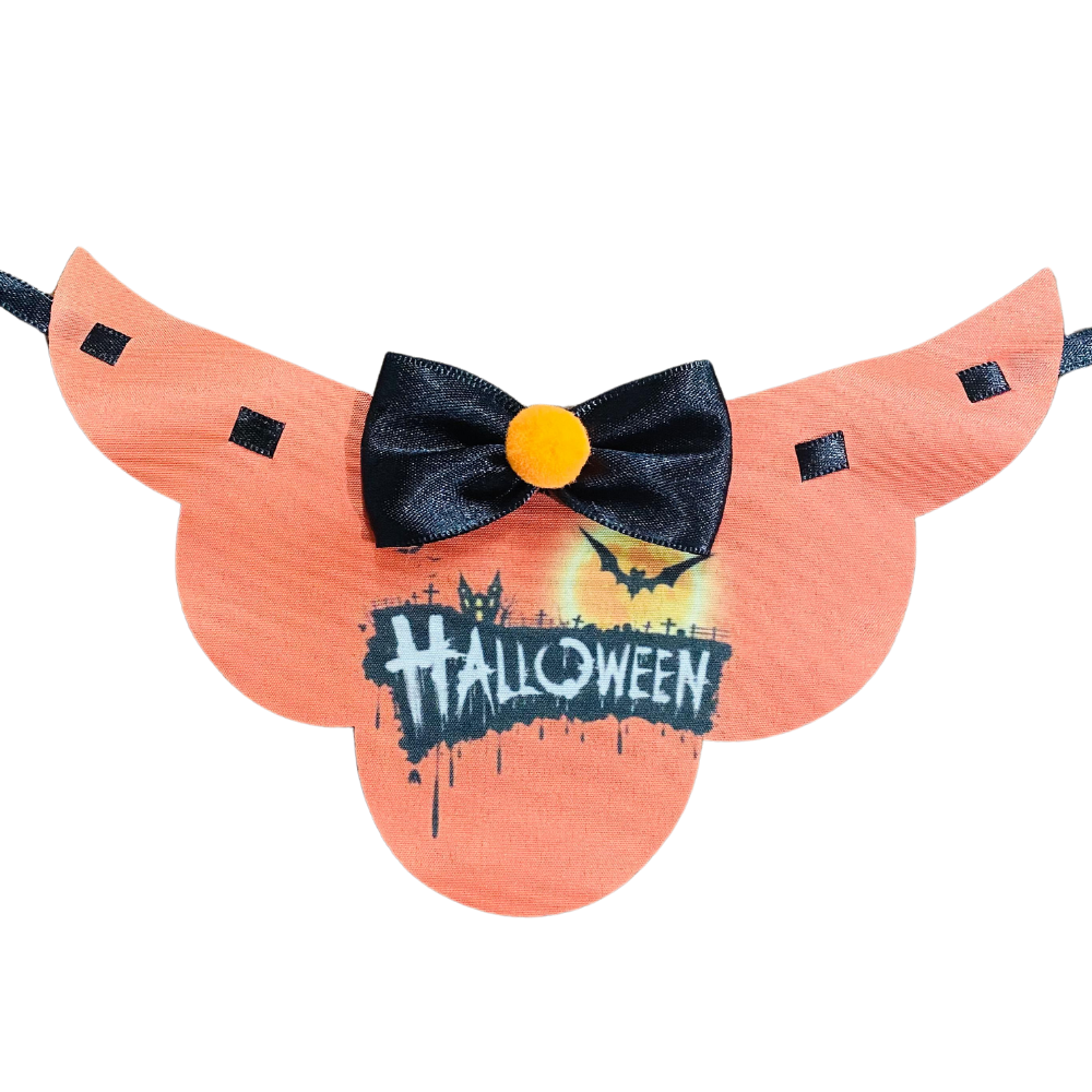 Gargantilha Halloween Laranja