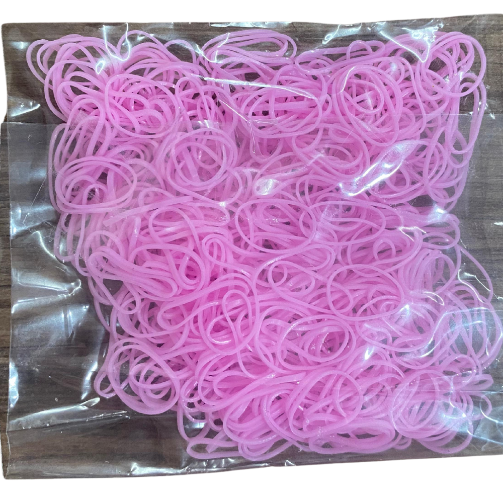 Borrachinha cor rosa