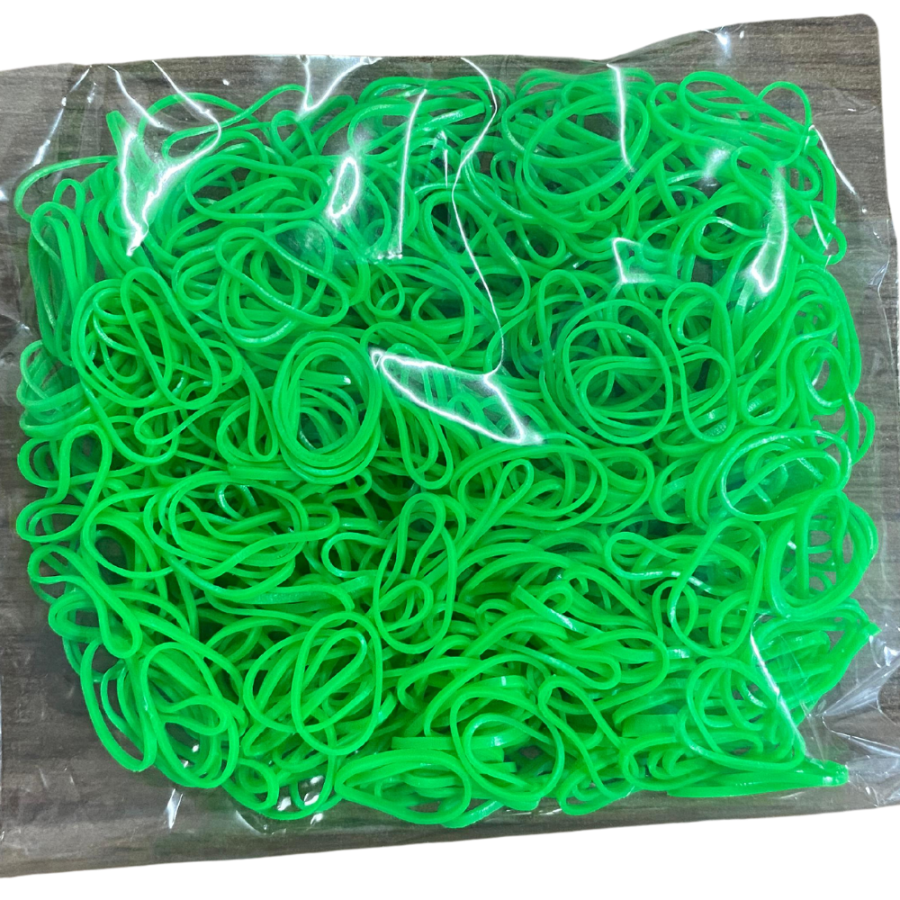 Borrachinha cor verde