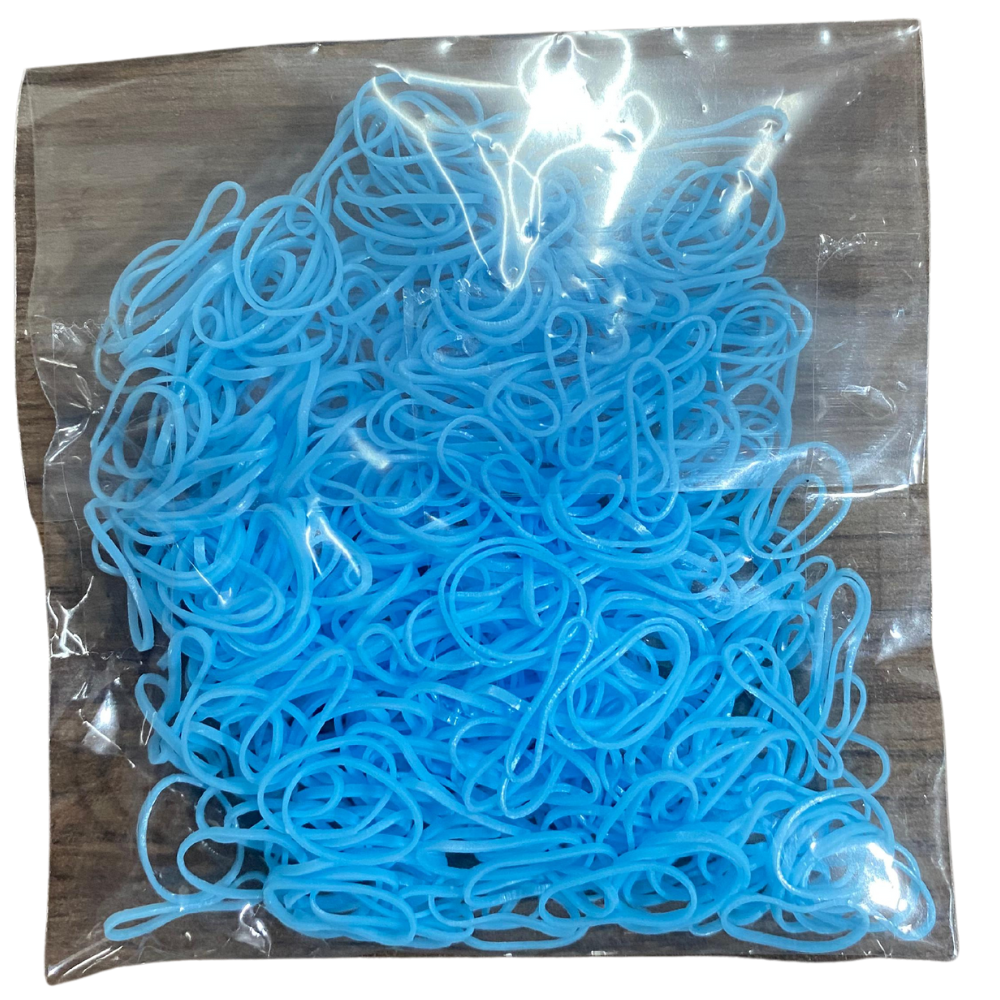 Borrachinha cor azul