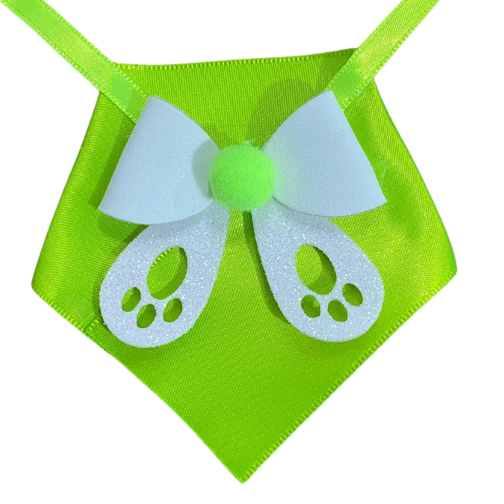 Gravata Coelho Verde Neon