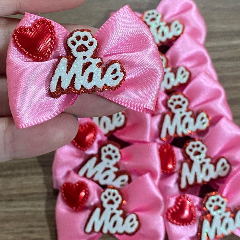Laço Amarrador Rosa Mãe