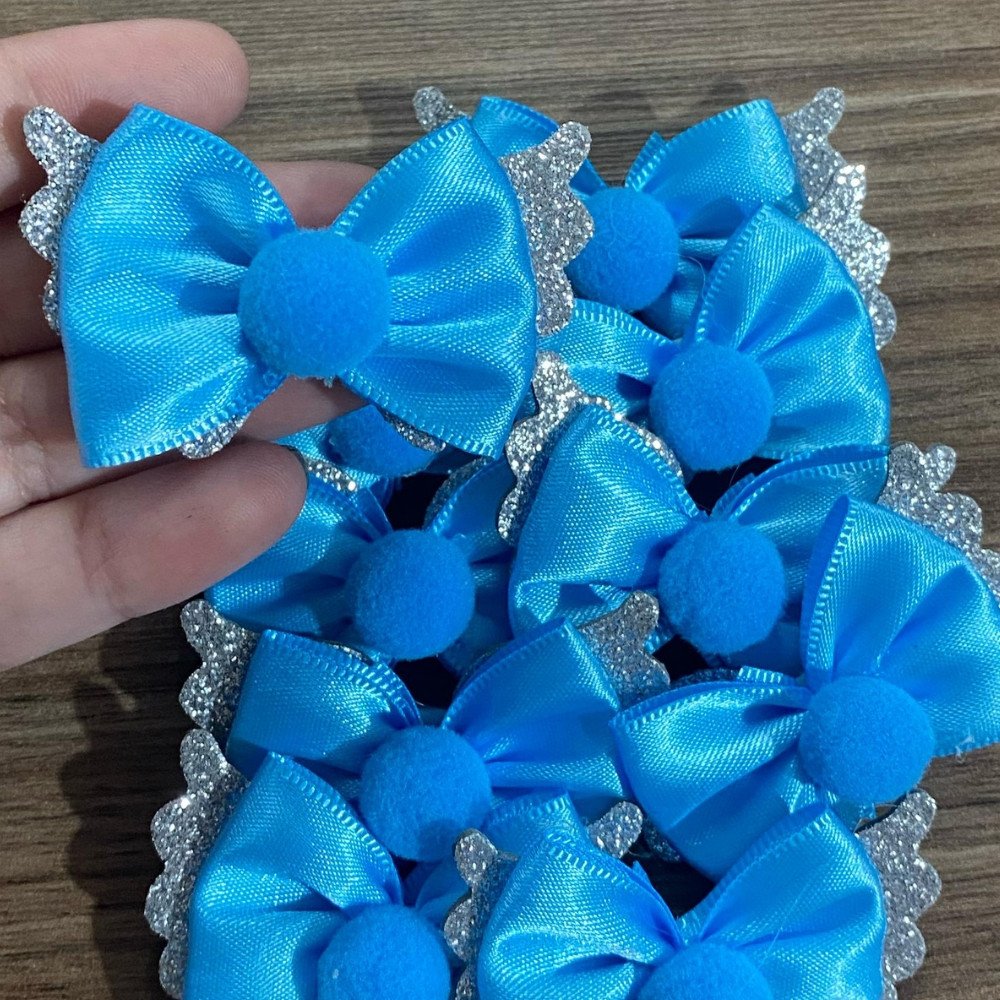 Laço Amarrador Azul com Asa