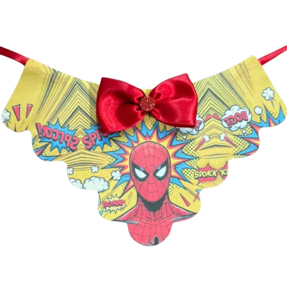 Gargantilha Homem Aranha