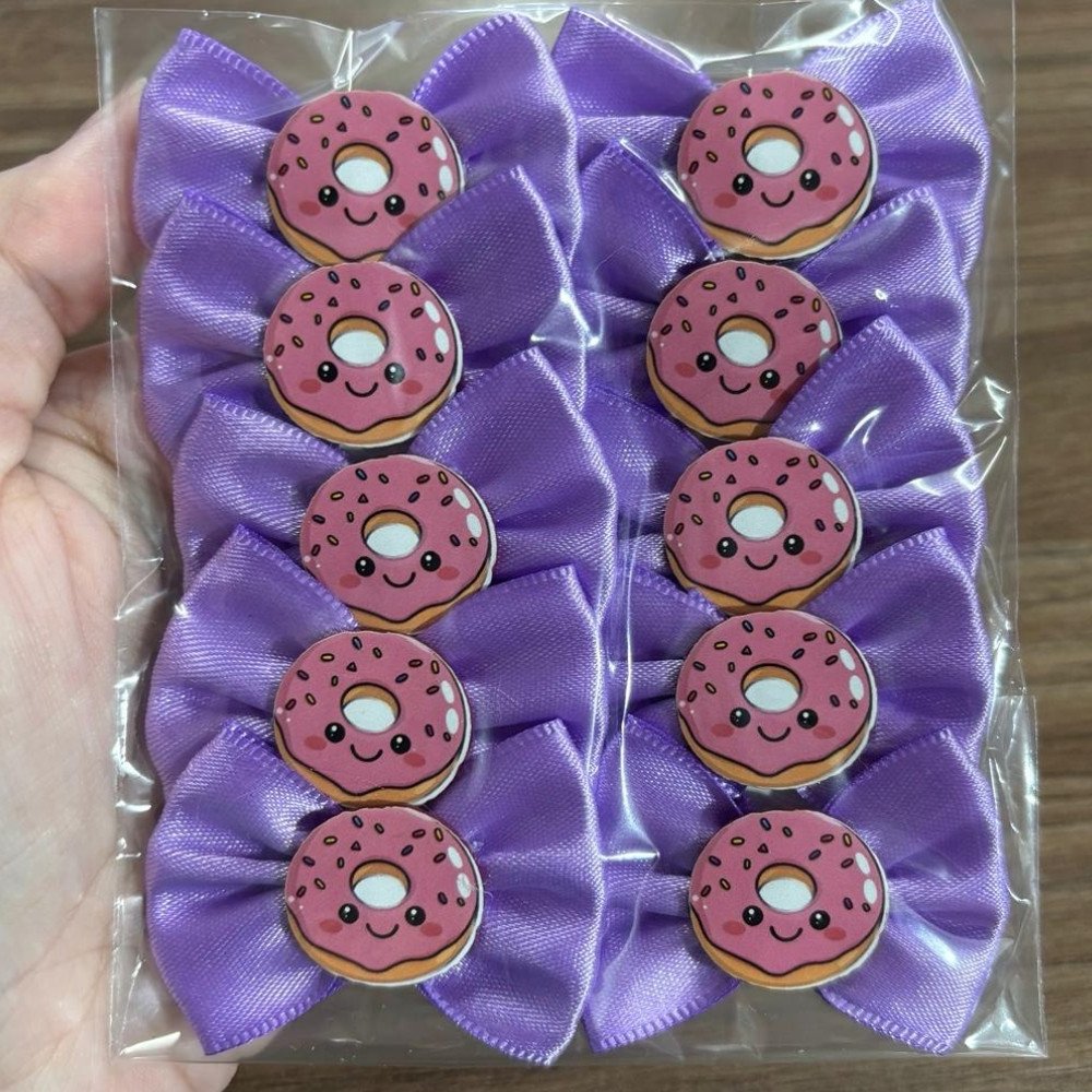 Laço Amarrador Lilás Donut